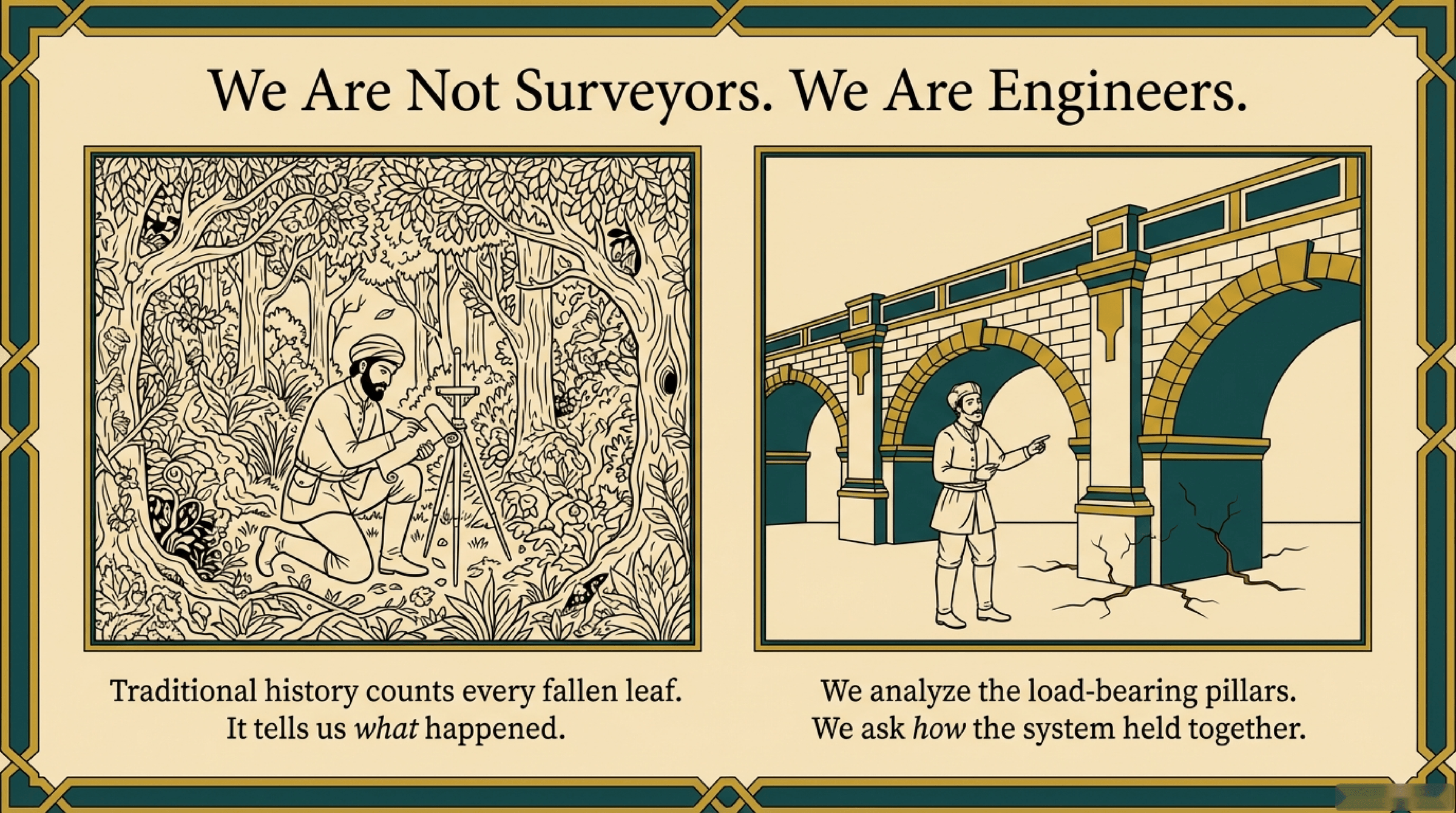 ما نقشه‌بردار نیستیم، ما مهندسیم