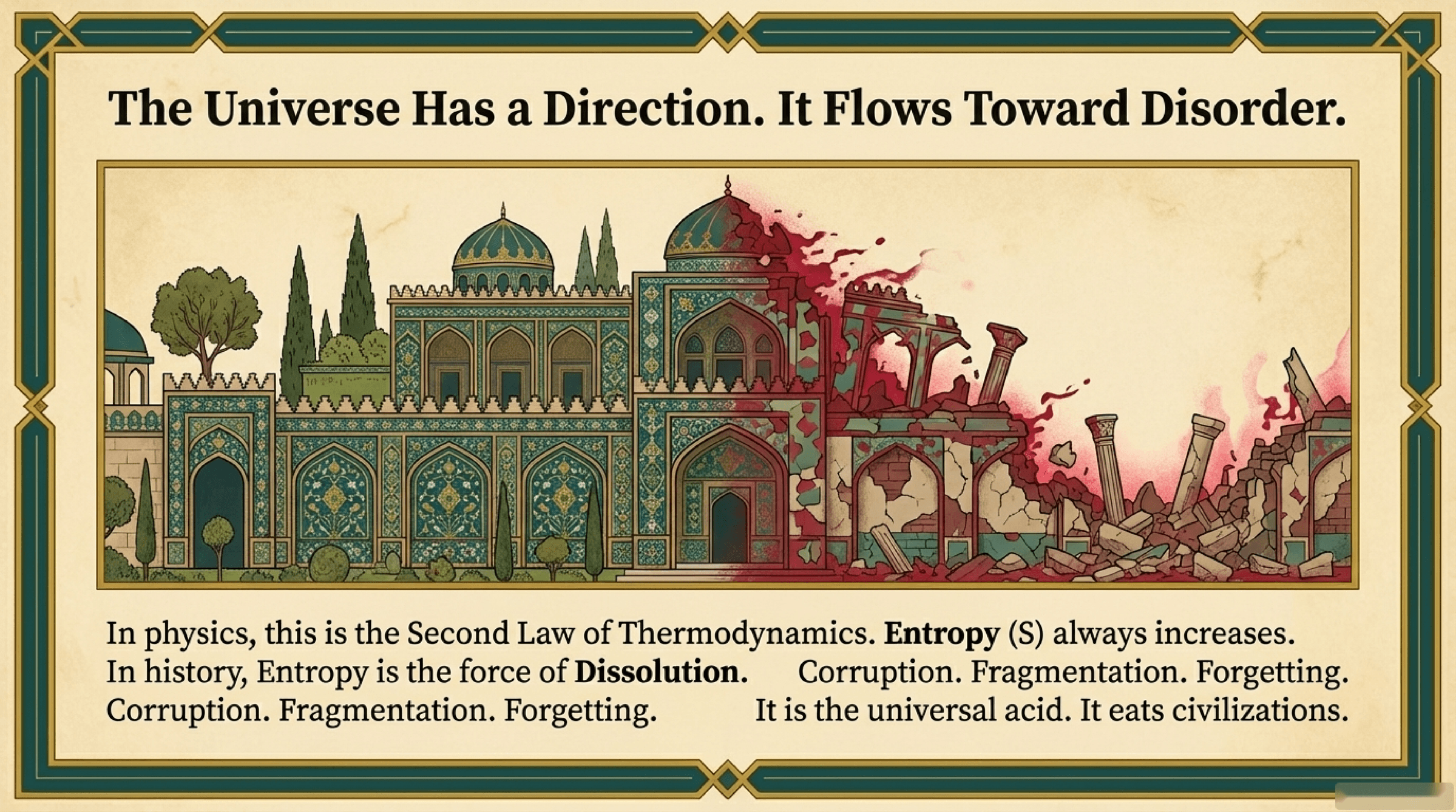 جهان به سمتِ بی‌نظمی می‌رود