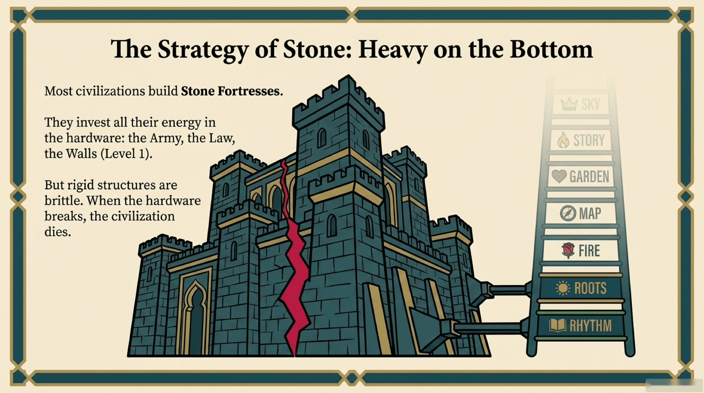 استراتژیِ سنگ: سخت‌افزارِ شکننده