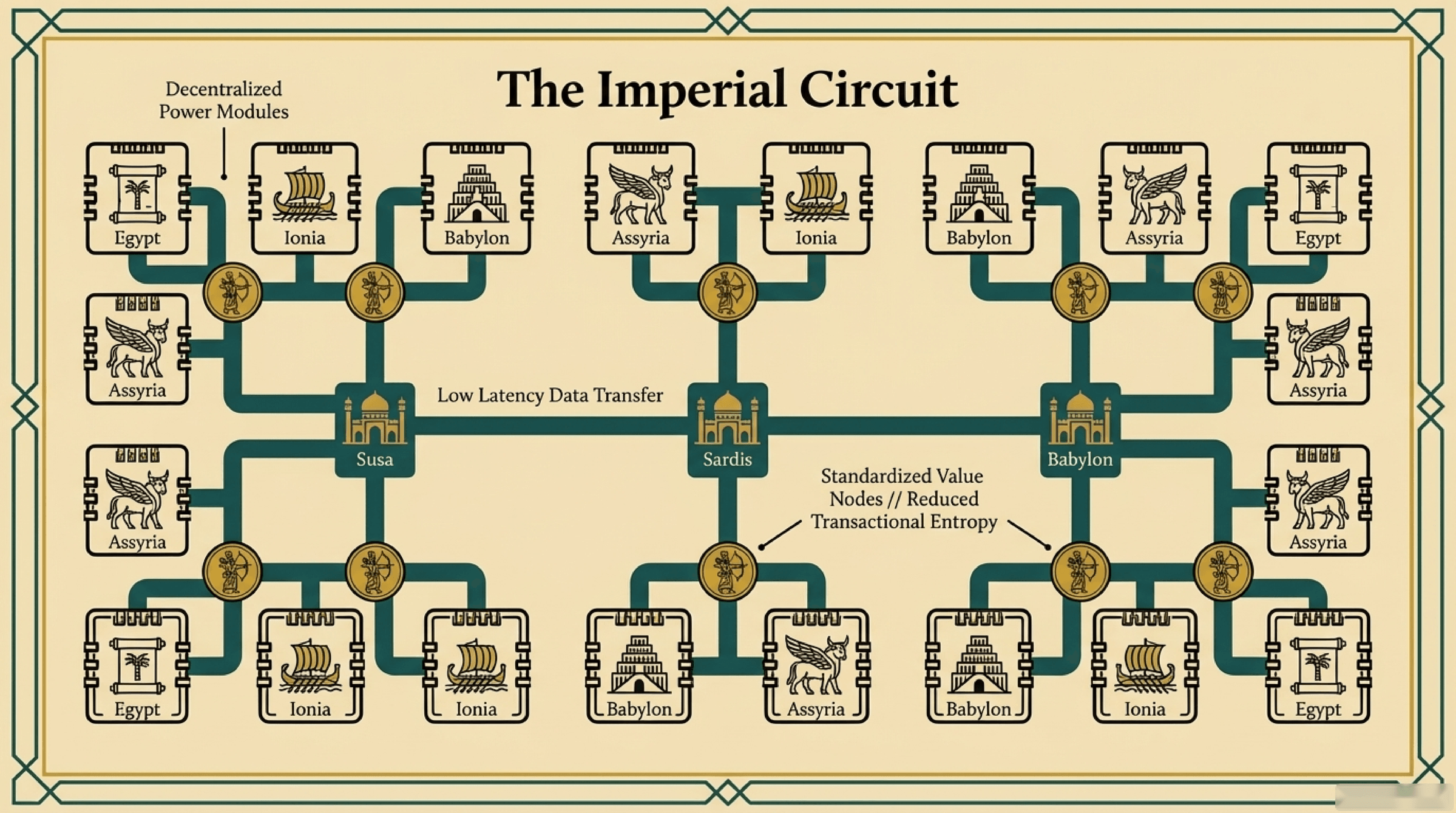مدارِ امپراتوری: ماژول‌هایِ قدرت