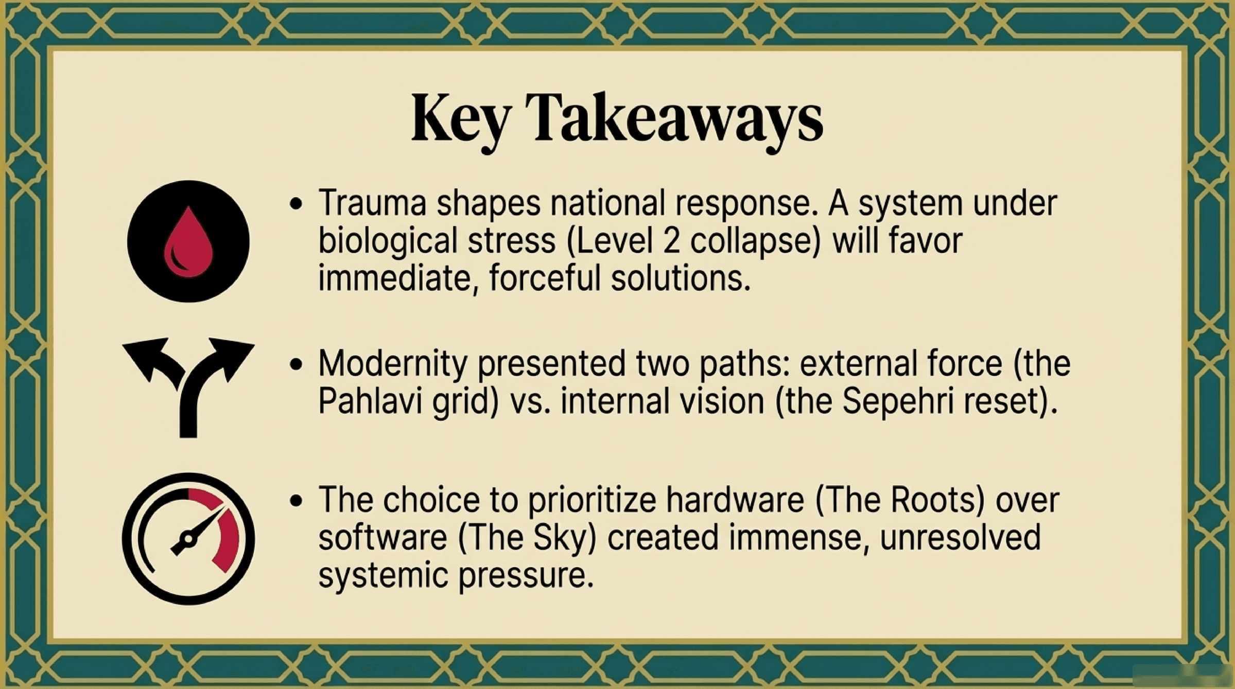 Takeaways